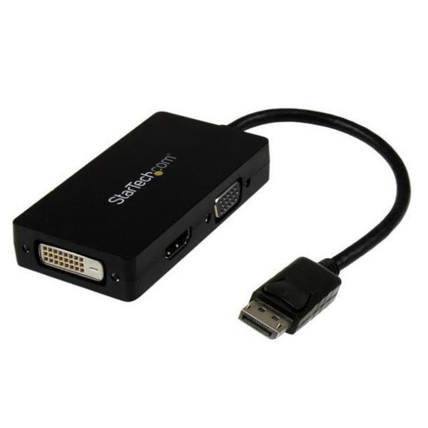 StarTechcom Adaptador Conversor DisplayPort a VGA DVI o HDMI  Convertidor A